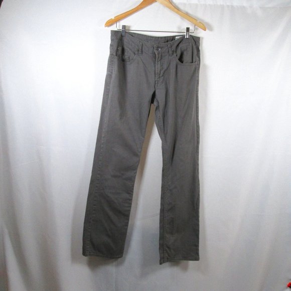 BUFFALO DAVID BRITTON SAM-X Mens Grey Slim Straight Stretch Jeans Pre-ow… - Picture 2 of 7